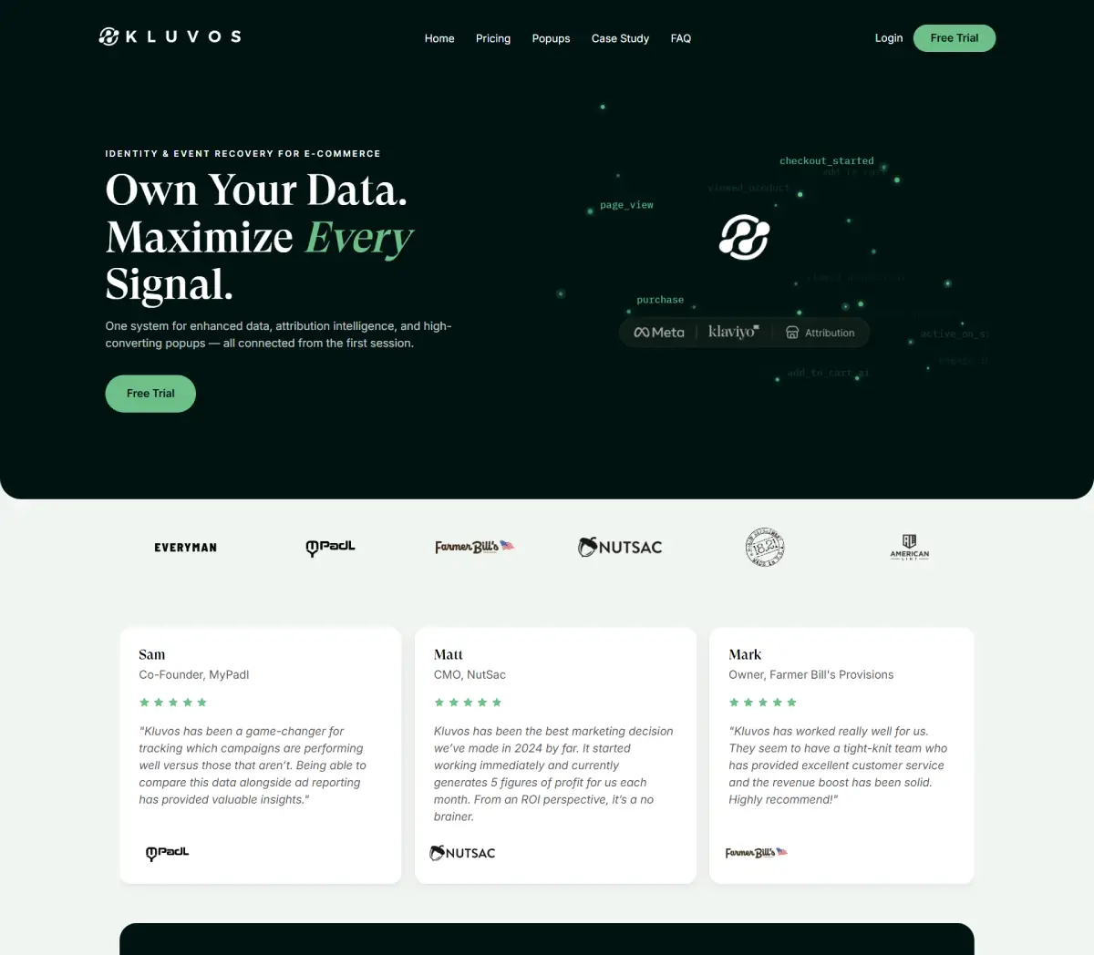 Startup Website
